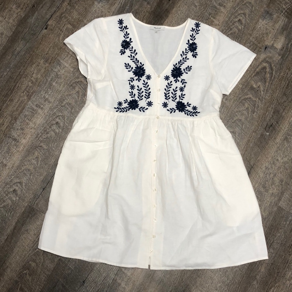 Madewell Dress or Smock Shirt